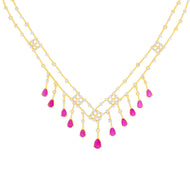 Glistening Bride Diamond Necklace