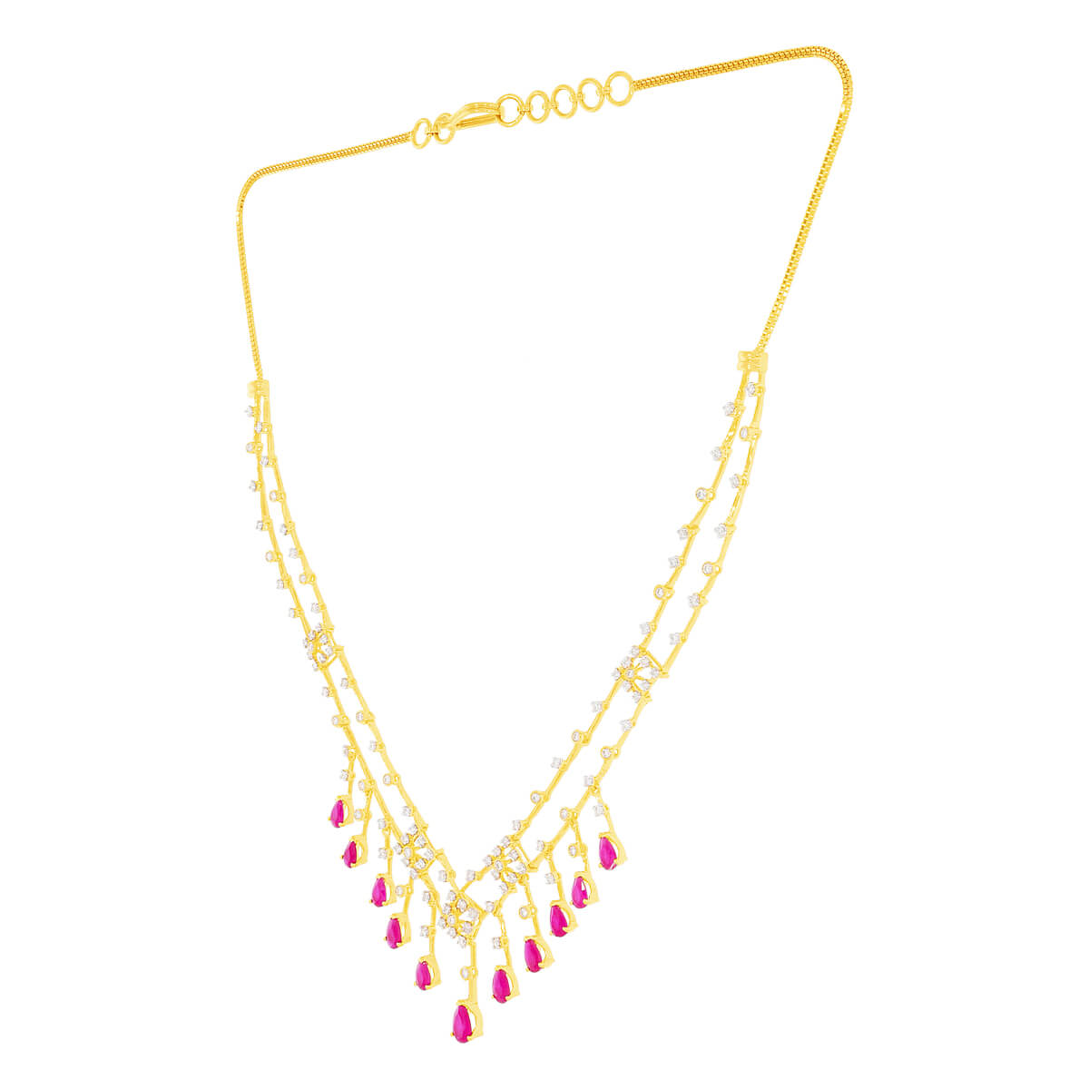 Glistening Bride Diamond Necklace