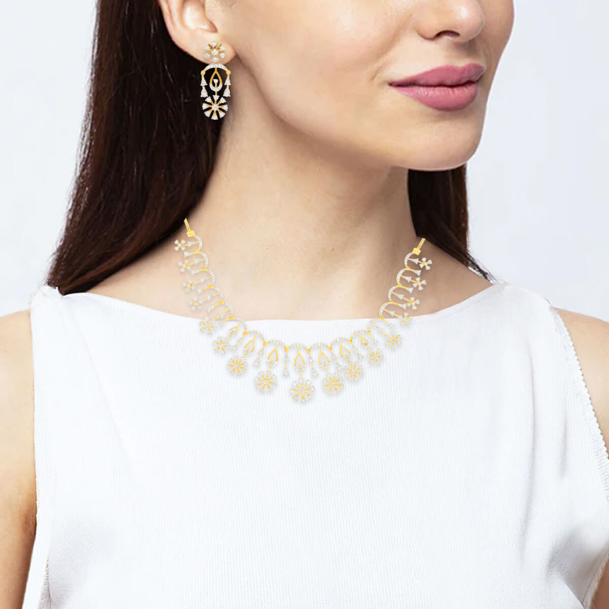 Charming Vows Diamond Necklace