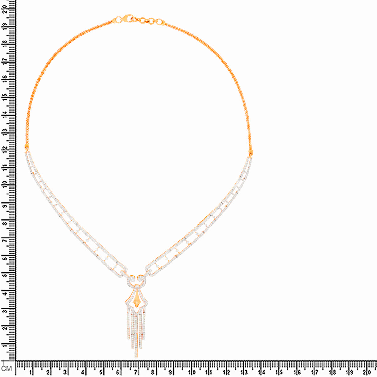 Marvel Radiance 18K Diamond Short Necklace Set