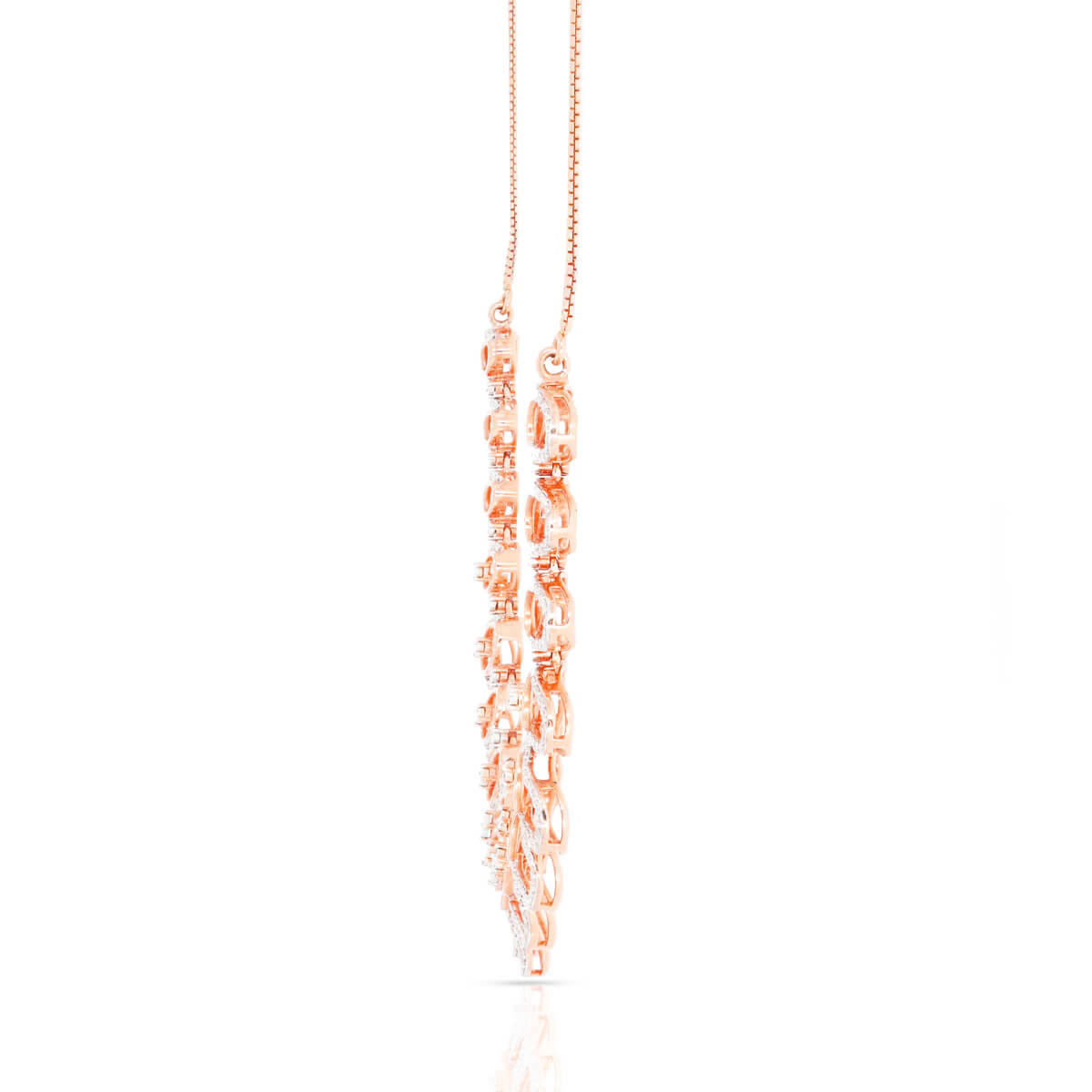 Contemporary Shine Diamond Short Necklace
