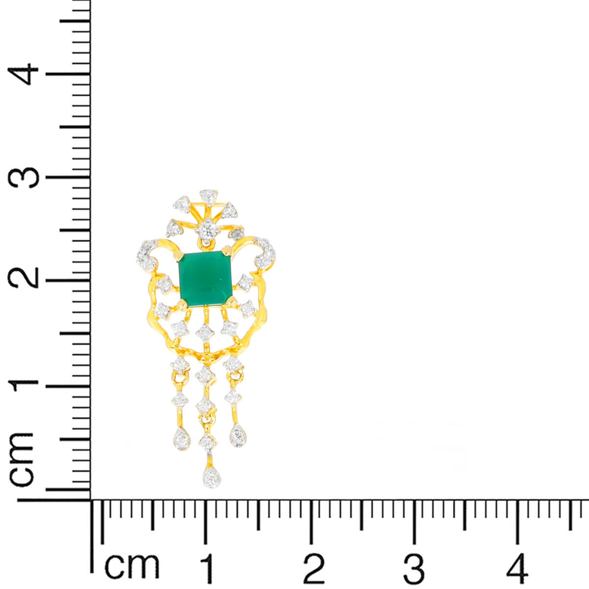 Charmning Vibrance Diamond Short Necklace