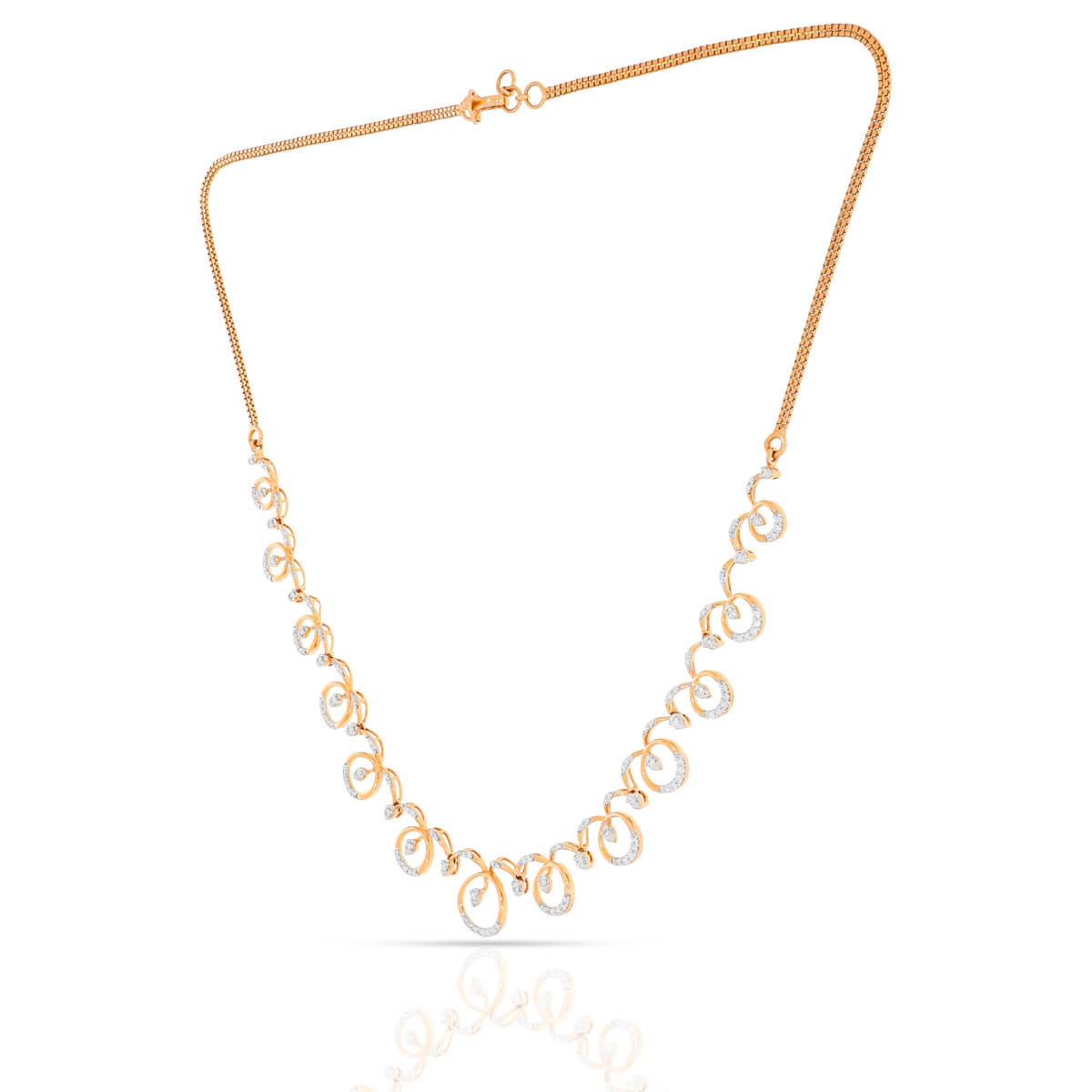 Daily Glow Diamond Short Necklace