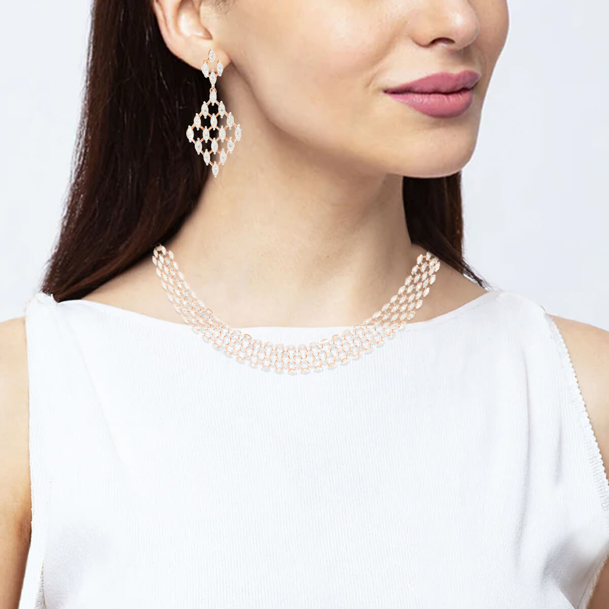 Forever Glowing Diamond Necklace