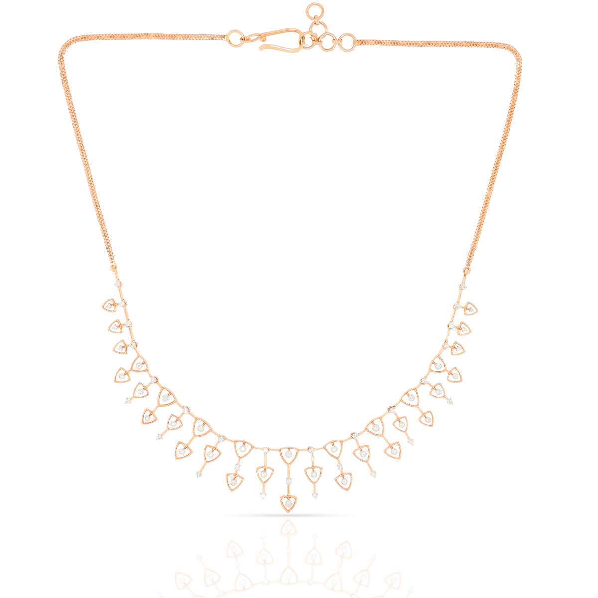 Charming Glow Diamond Short Necklace