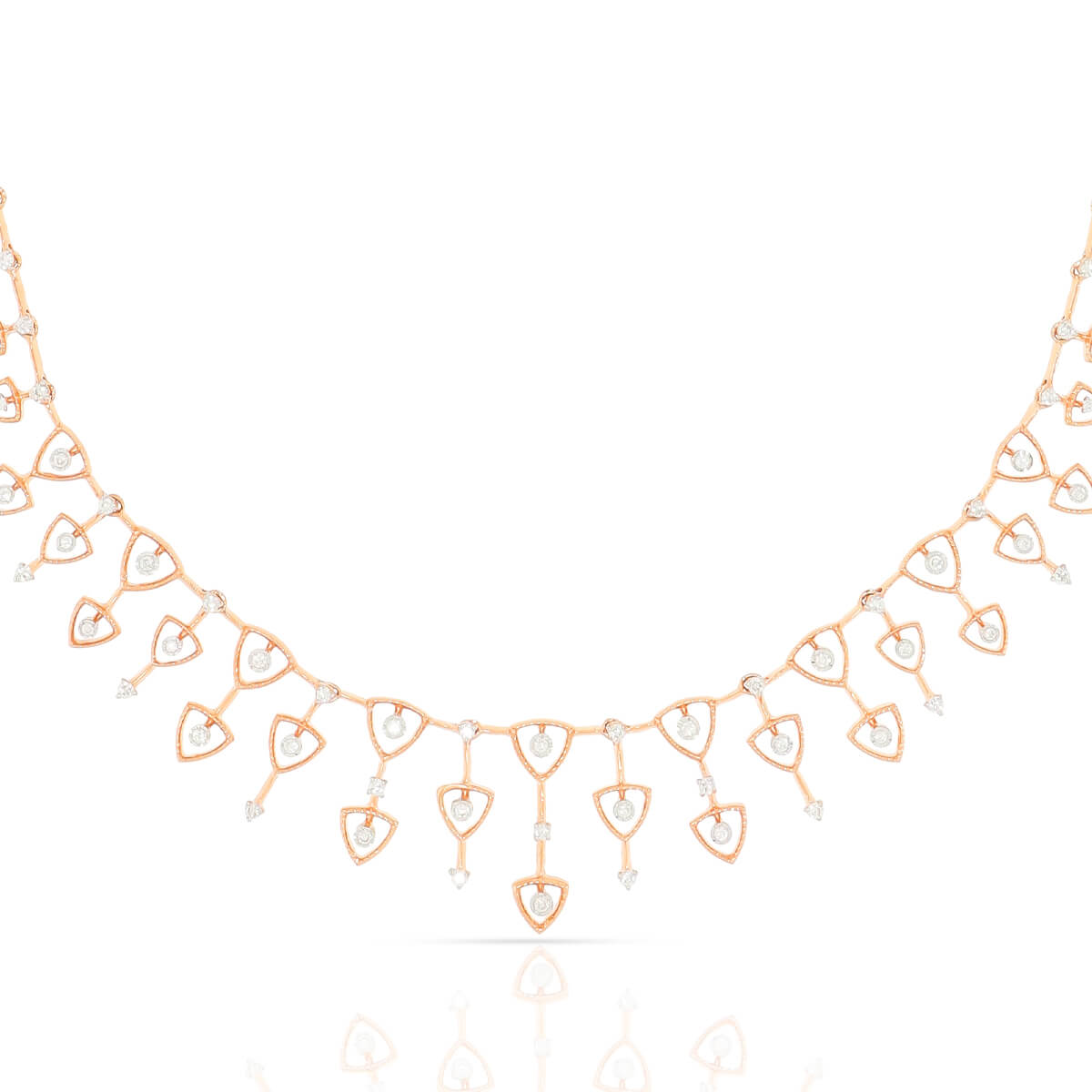 Charming Glow Diamond Short Necklace