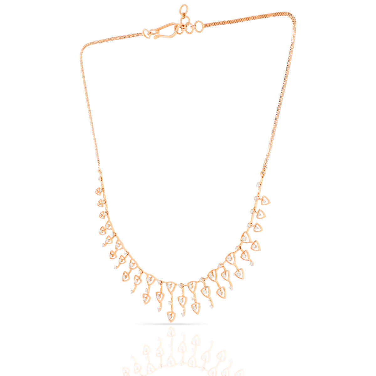 Charming Glow Diamond Short Necklace