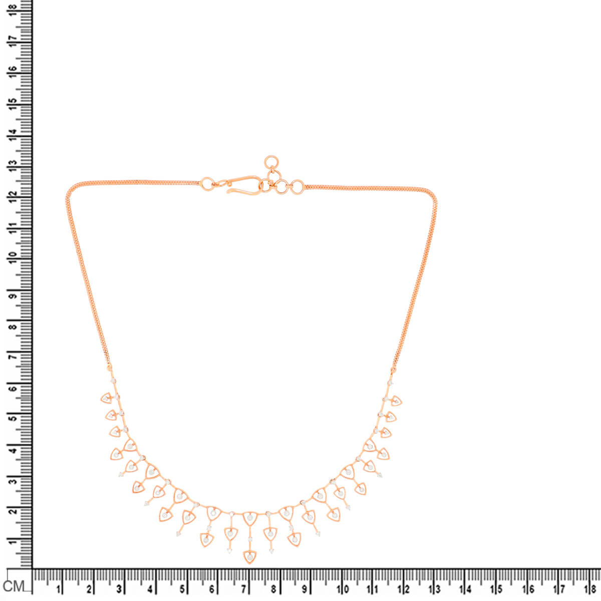 Charming Glow Diamond Short Necklace