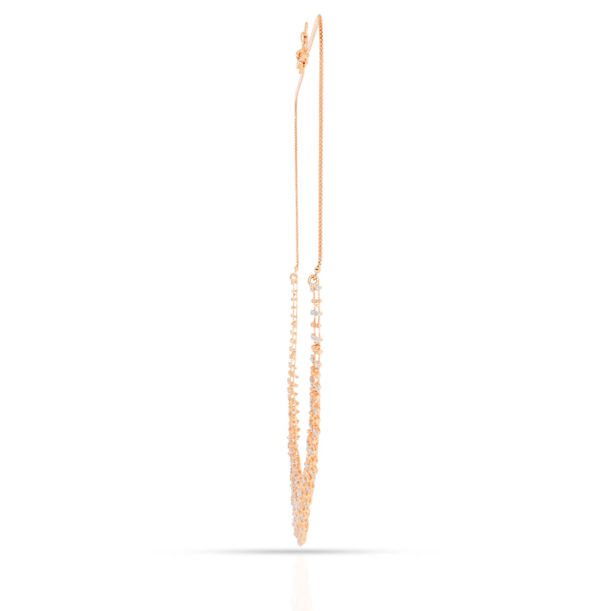 Contemporary Gleam Diamond Short Necklace