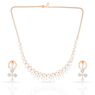 Shimmering Fantasy Diamond Short Necklace