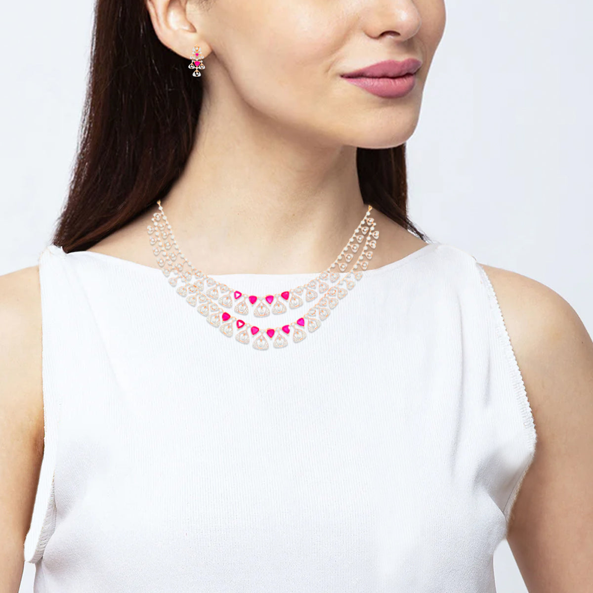 Blissful Bride Diamond Necklace