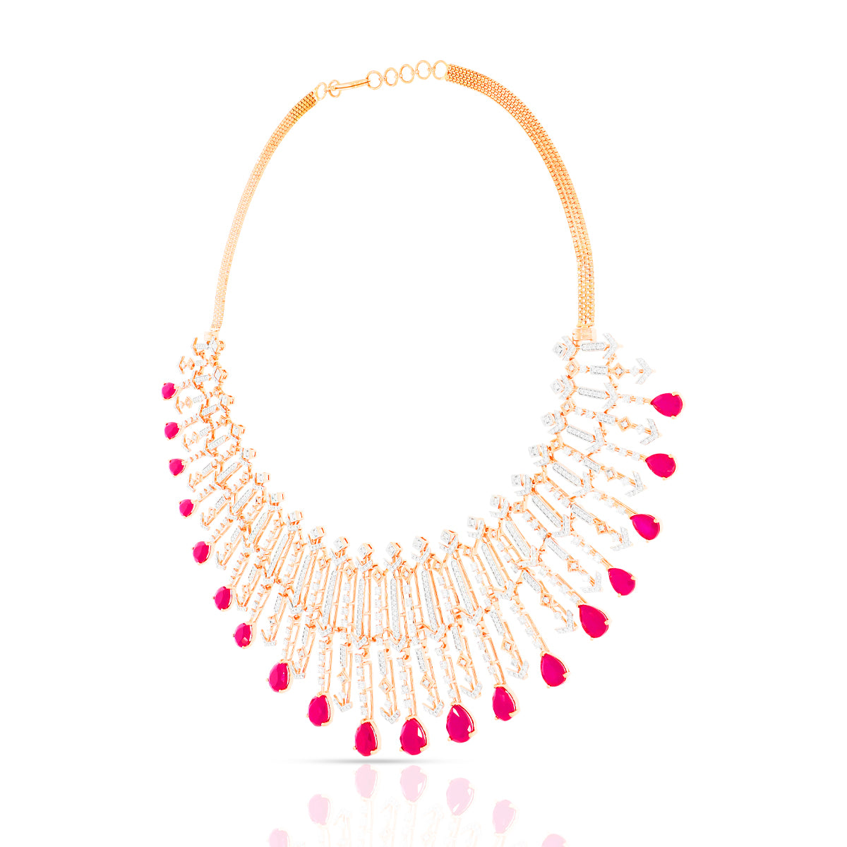 Radiant Embrace Diamond Necklace