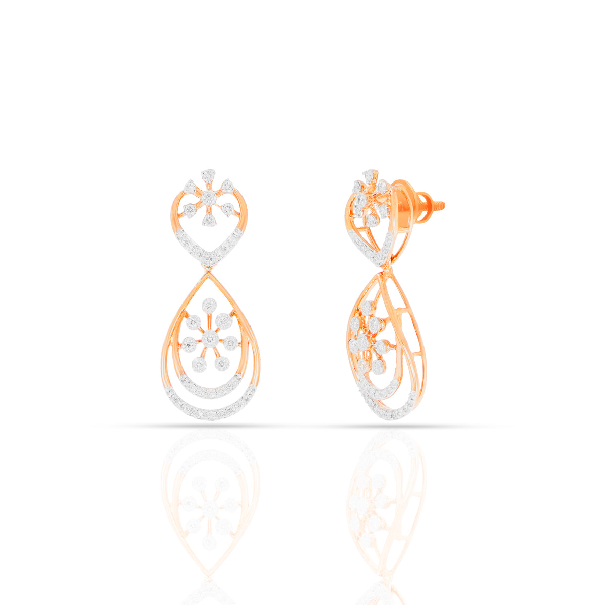 Graceful Glimmer Diamond Short Necklace