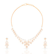 Modern Bride Diamond Necklace