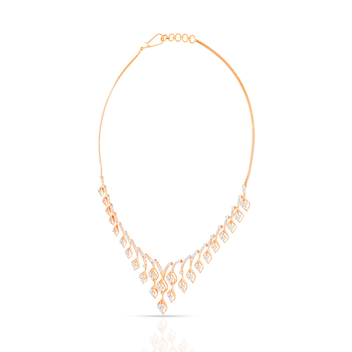 Modern Bride Diamond Necklace