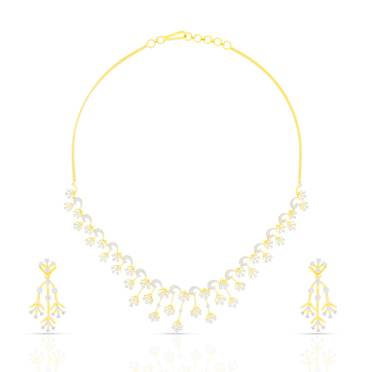 Elegant Bride Diamond Necklace
