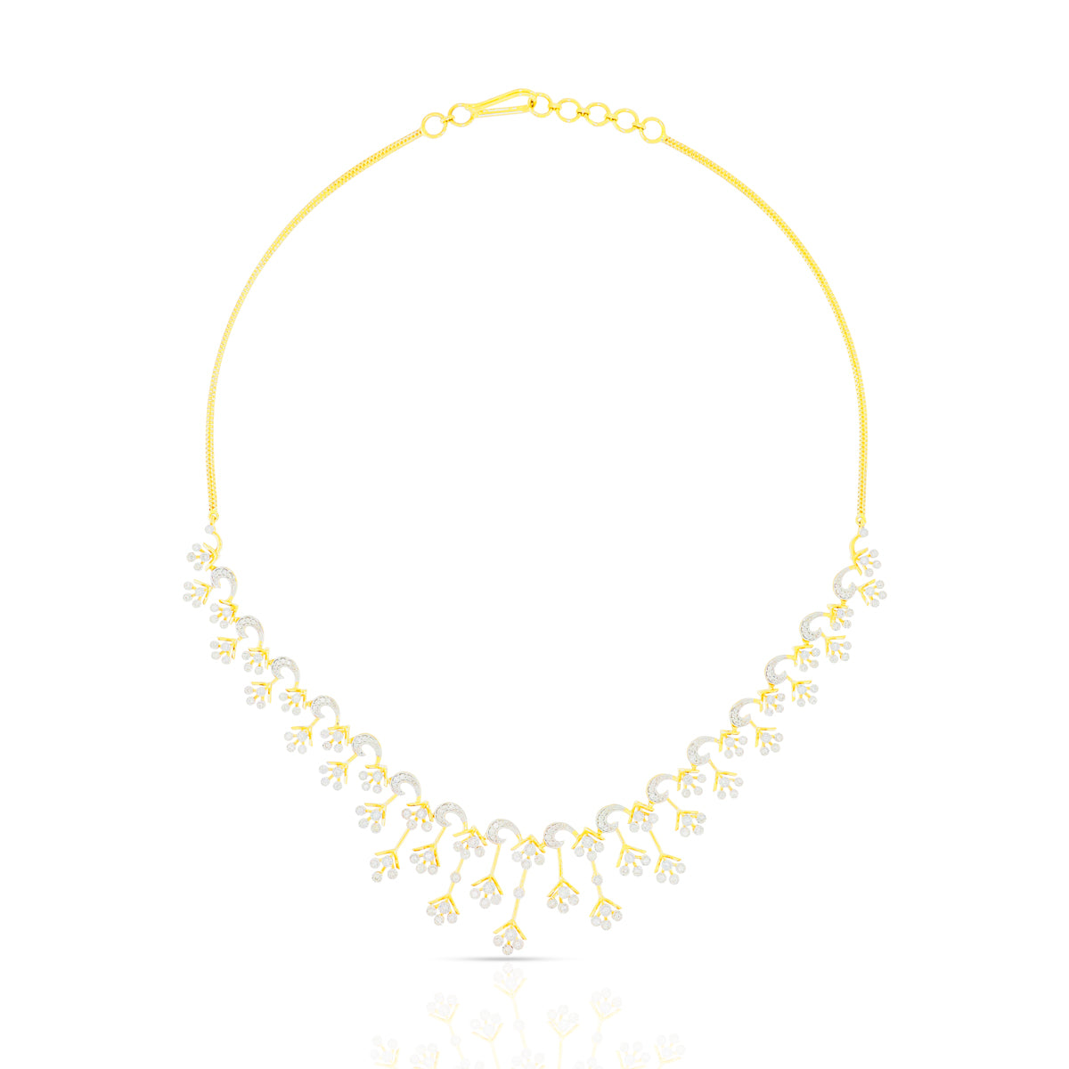 Elegant Bride Diamond Necklace