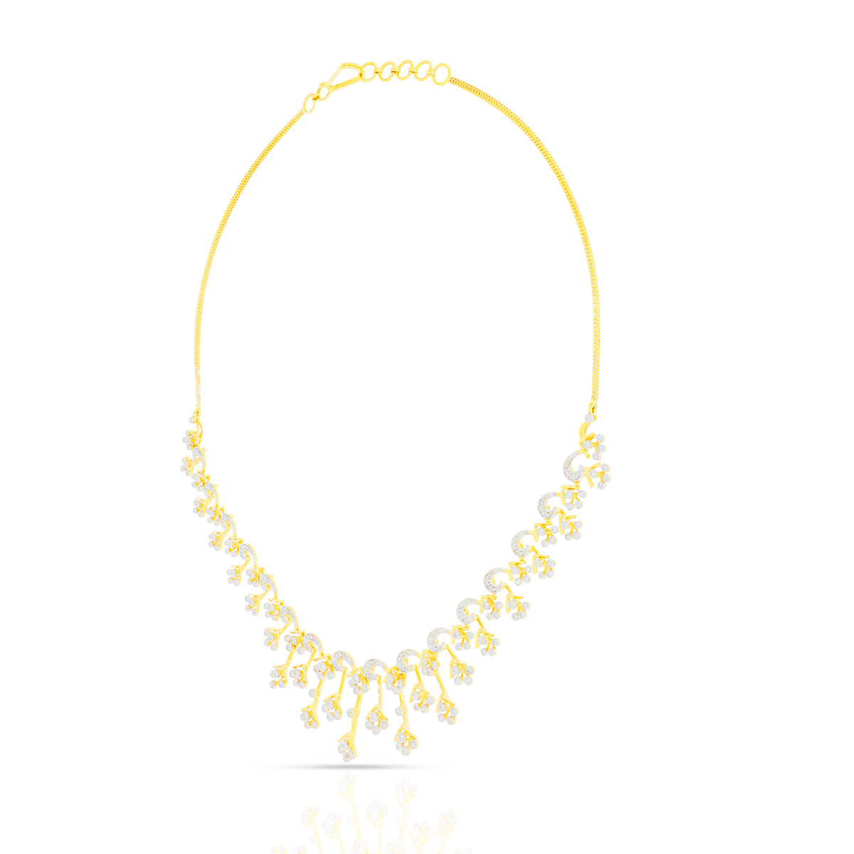 Elegant Bride Diamond Necklace