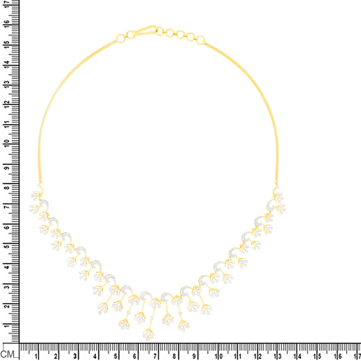 Elegant Bride Diamond Necklace