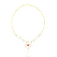 Classic Charm Diamond Short Necklace Diamond Short Necklace