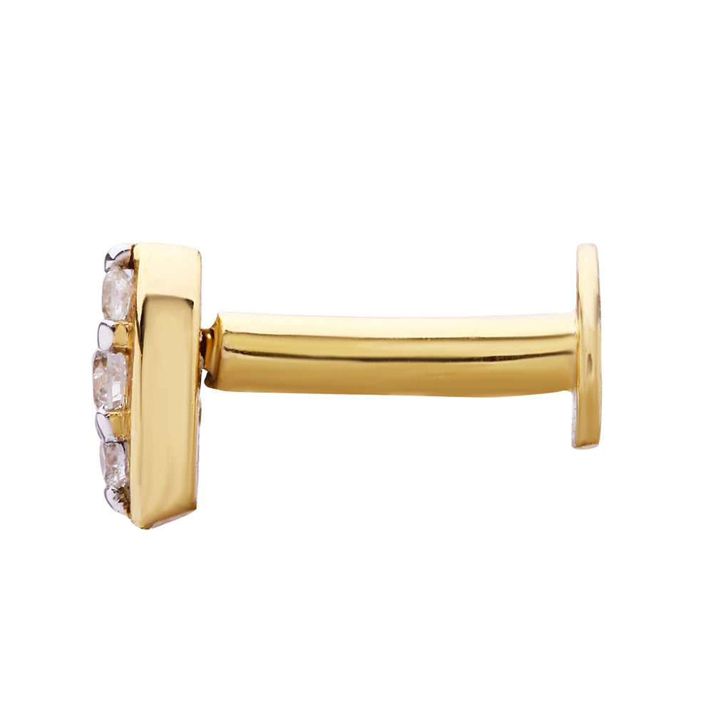 Elegant Shimmer Gold Nose Screw