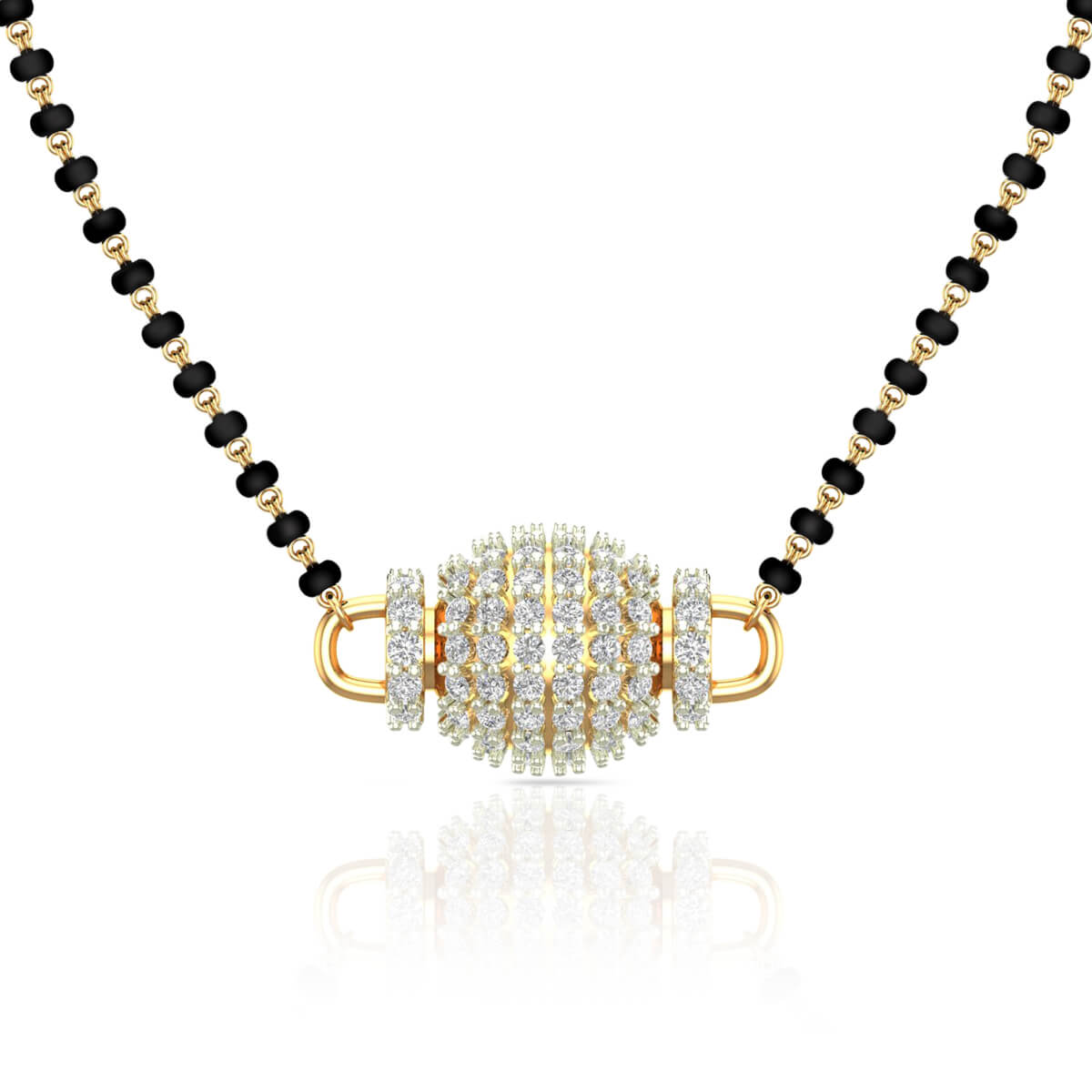 Dazzling Grace Orb Diamond Tanmaniya Pendant