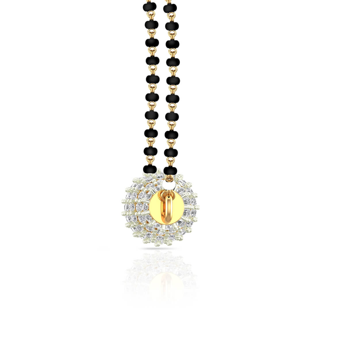 Dazzling Grace Orb Diamond Tanmaniya Pendant