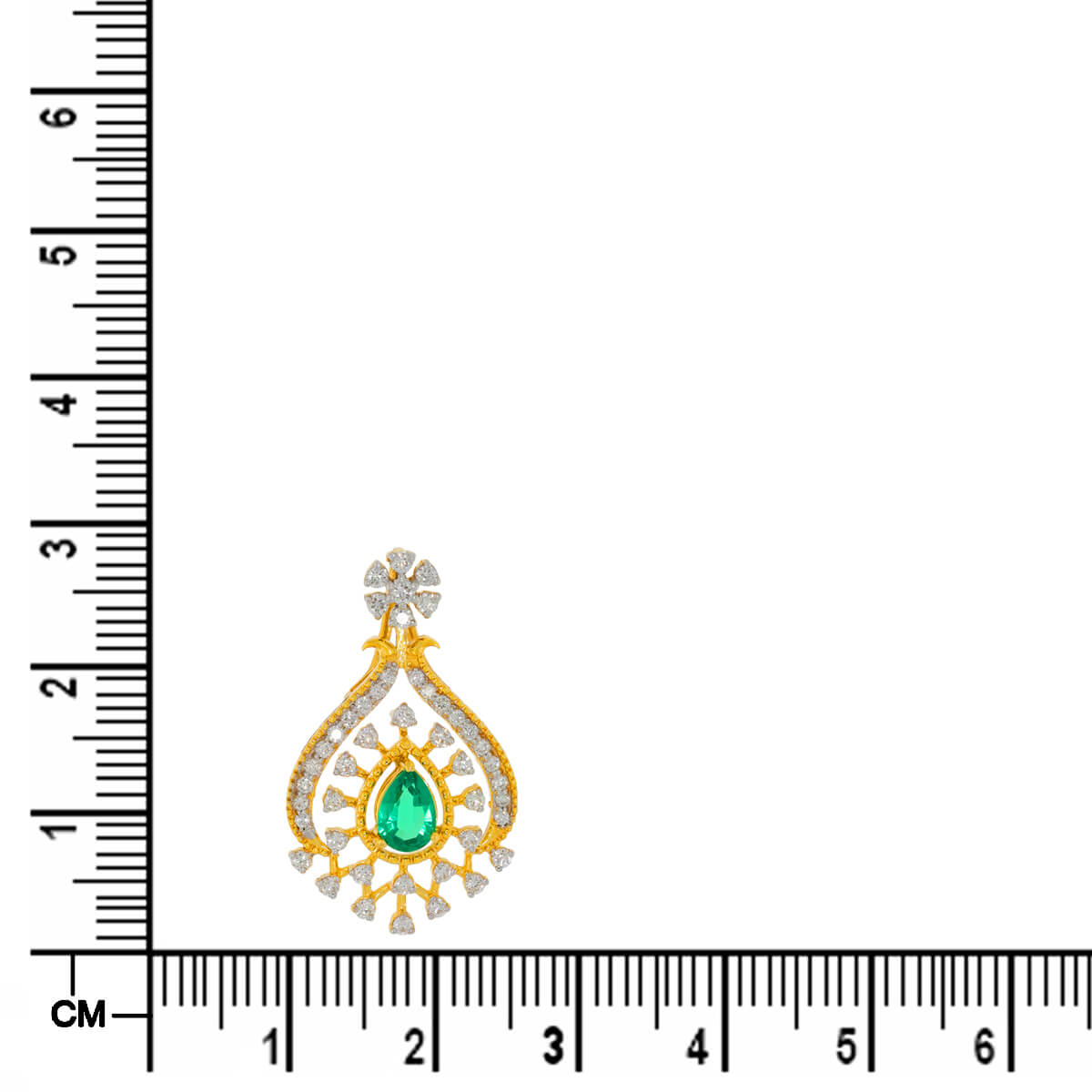 Dew Drop Grace Diamond Pendant Set
