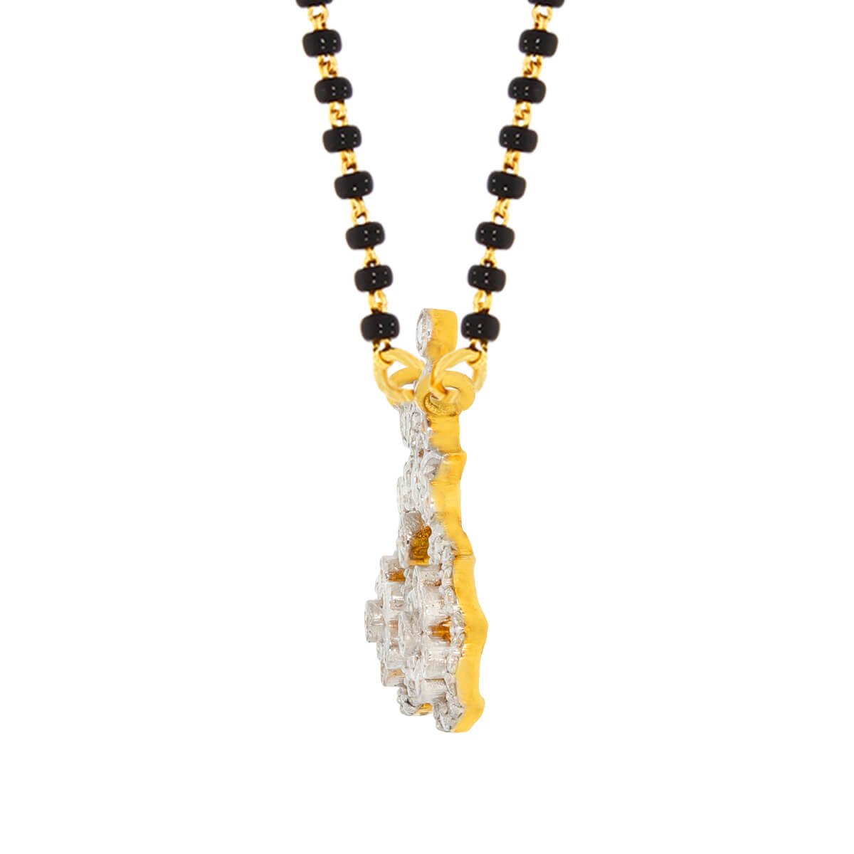 Dazzling Floral Glow Diamond Tanmaniya Pendant