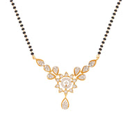 Gentle Petal Charm 18K Diamond Tanmaniya