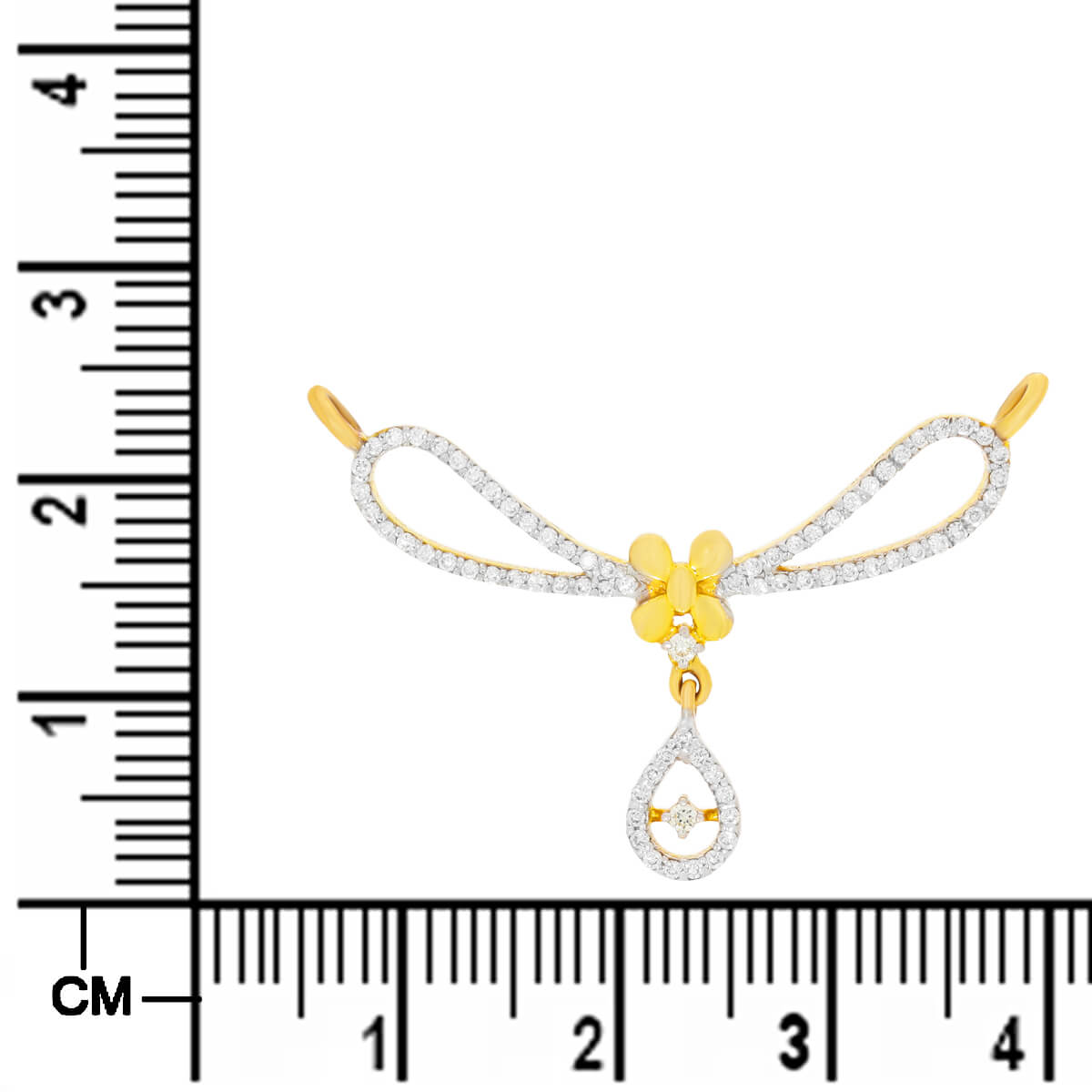 Modern Simplicity Diamond Tanmaniya Pendant