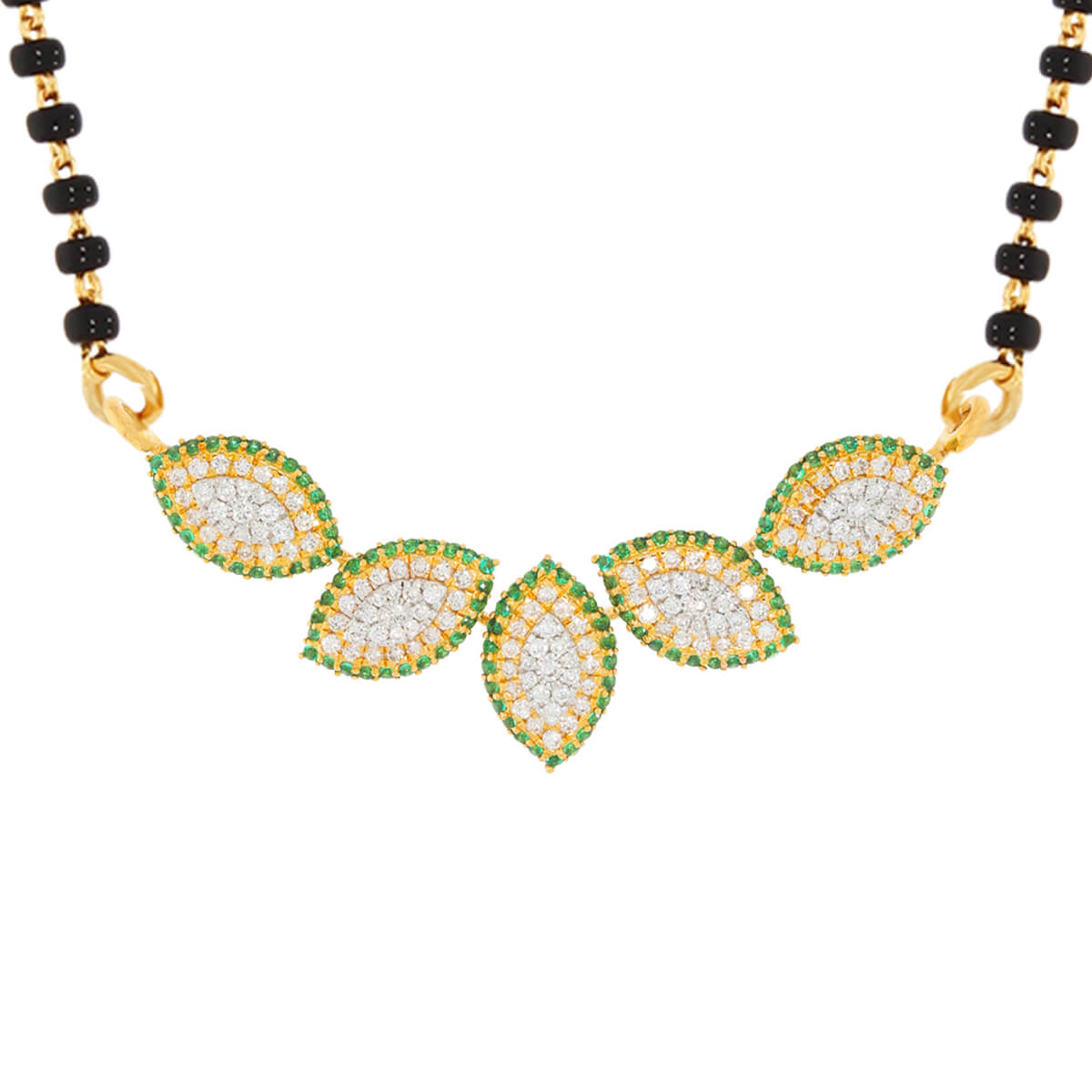 Paisley Radiance Diamond Tanmaniya Pendant