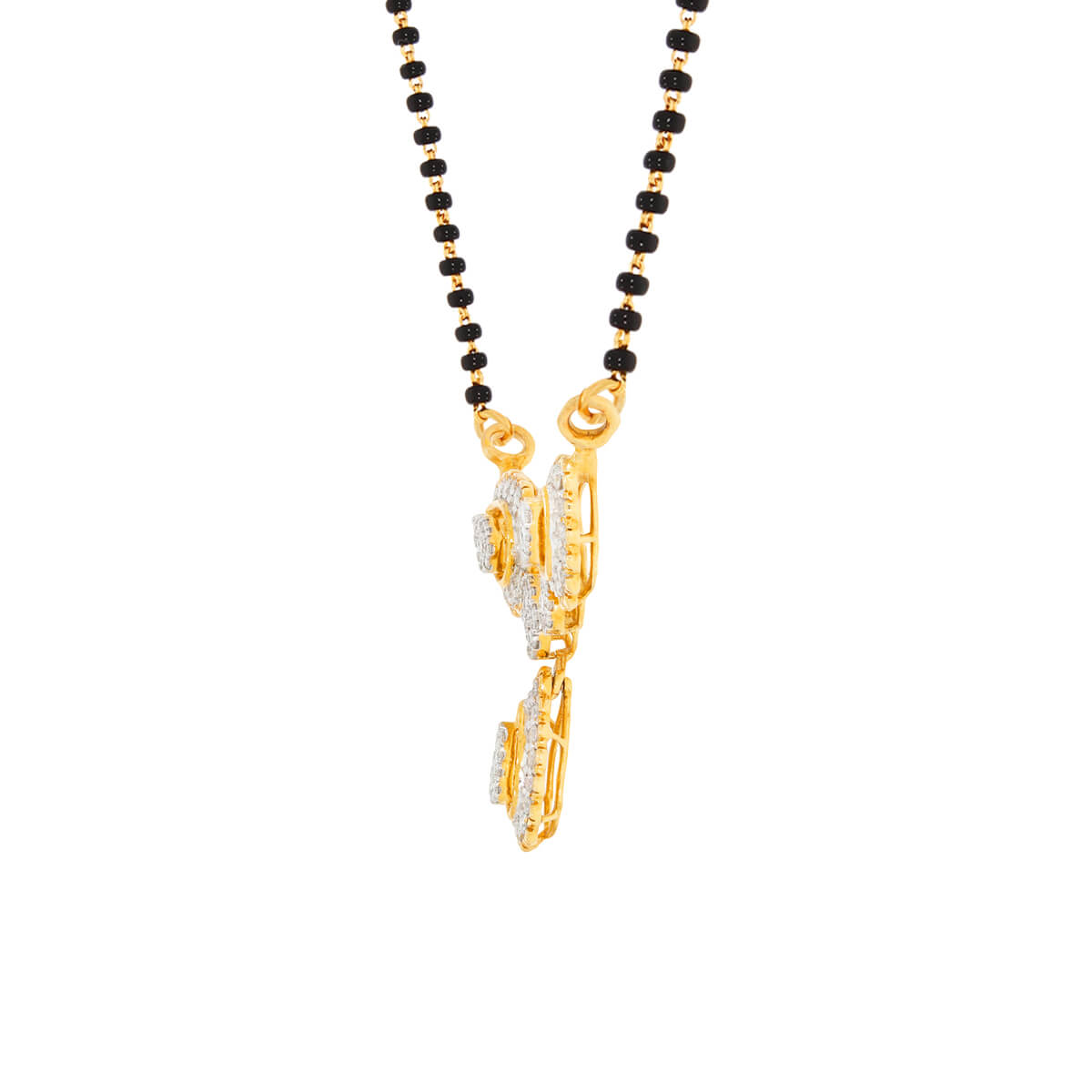 Luxurious Paisley Diamond Tanmaniya Pendant