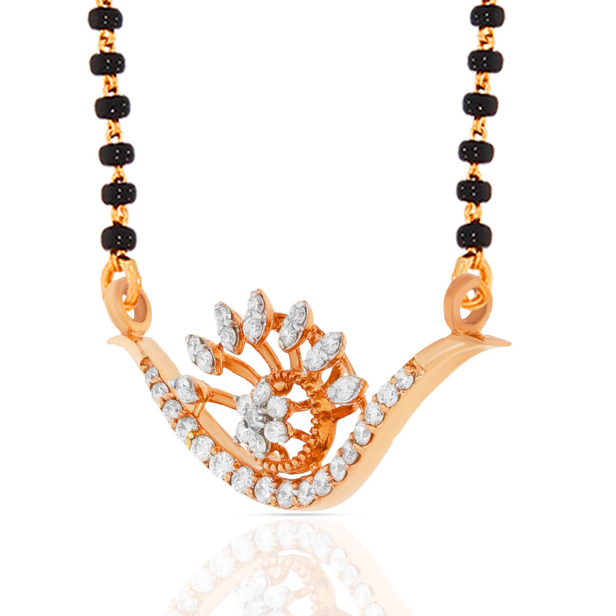Blooming Flower Diamond Tanmaniya Pendant
