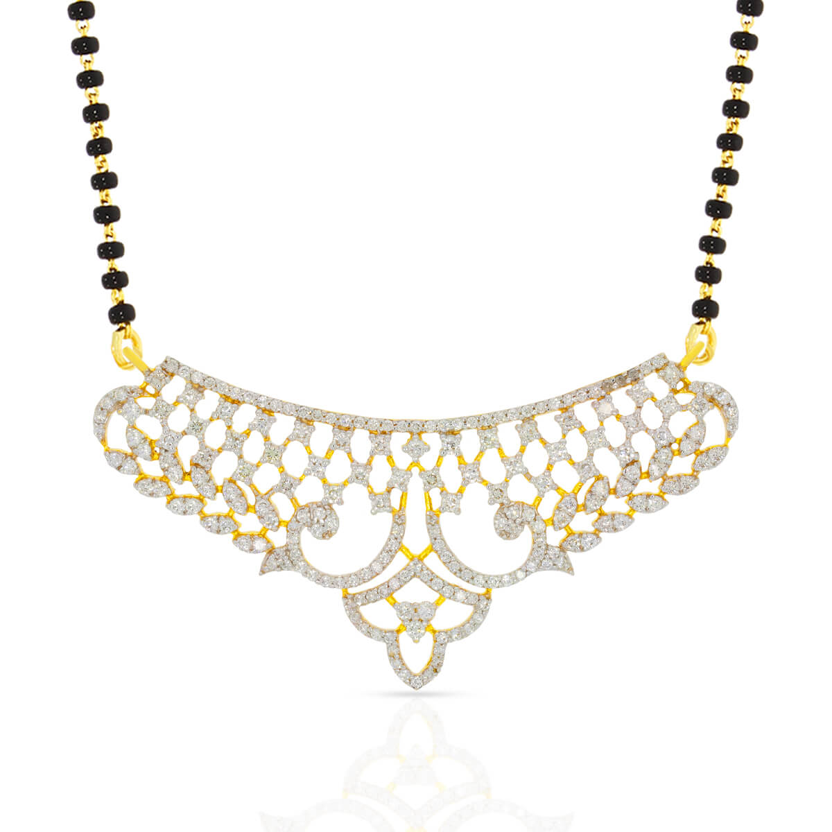 Shimmering Grace Diamond Tanmaniya Pendant