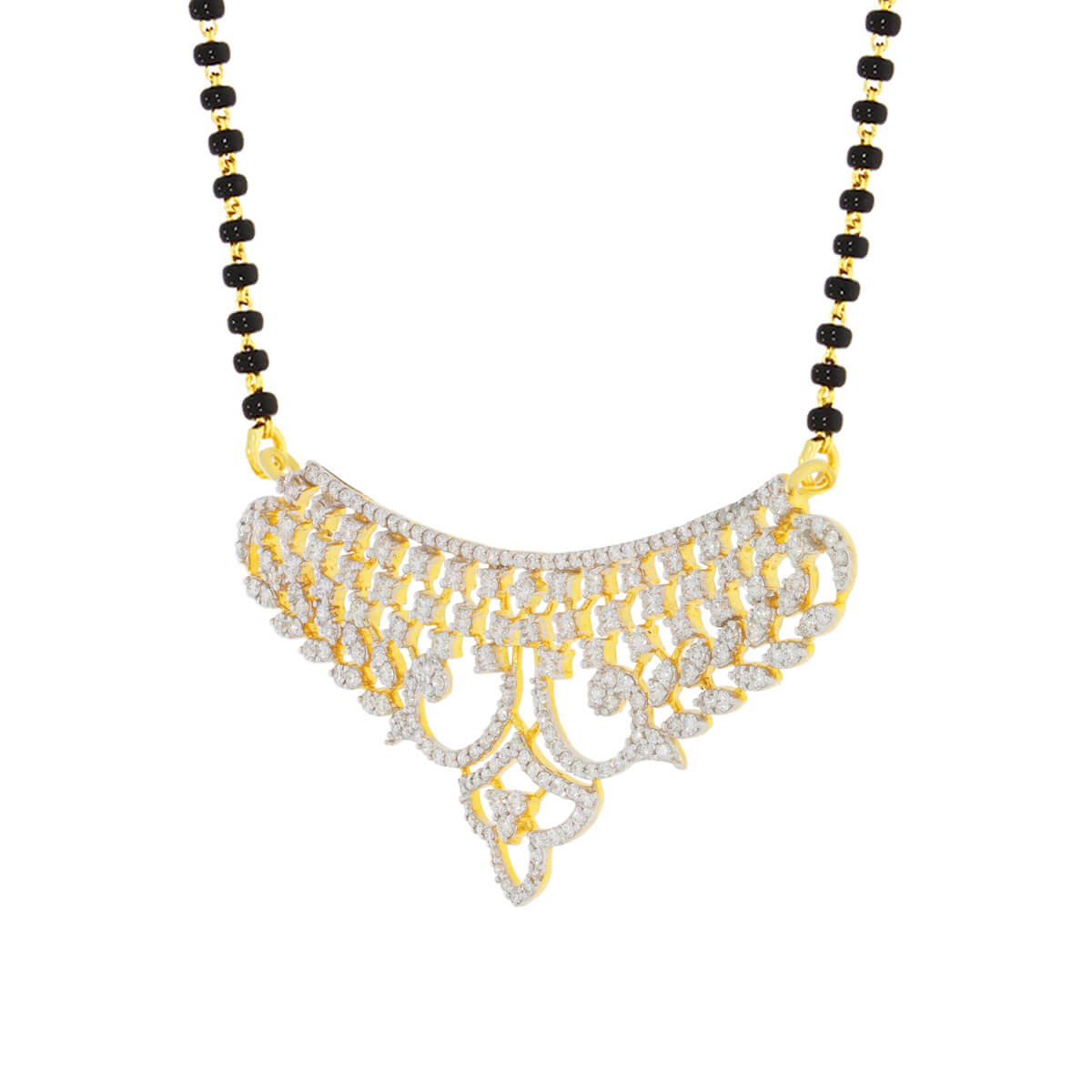 Shimmering Grace Diamond Tanmaniya Pendant