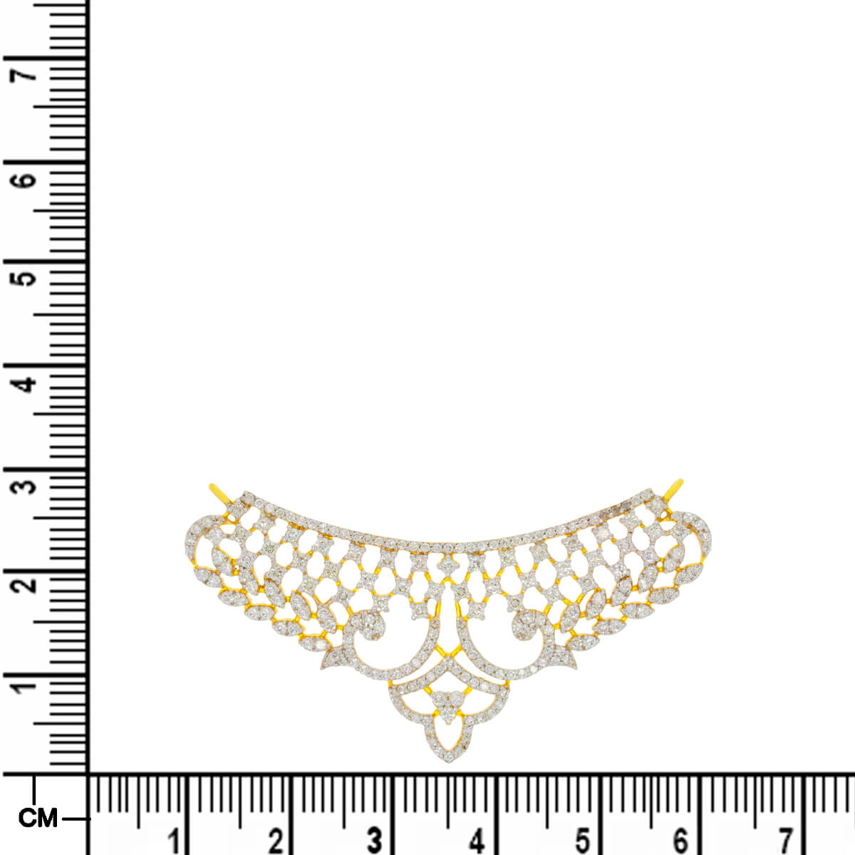 Shimmering Grace Diamond Tanmaniya Pendant