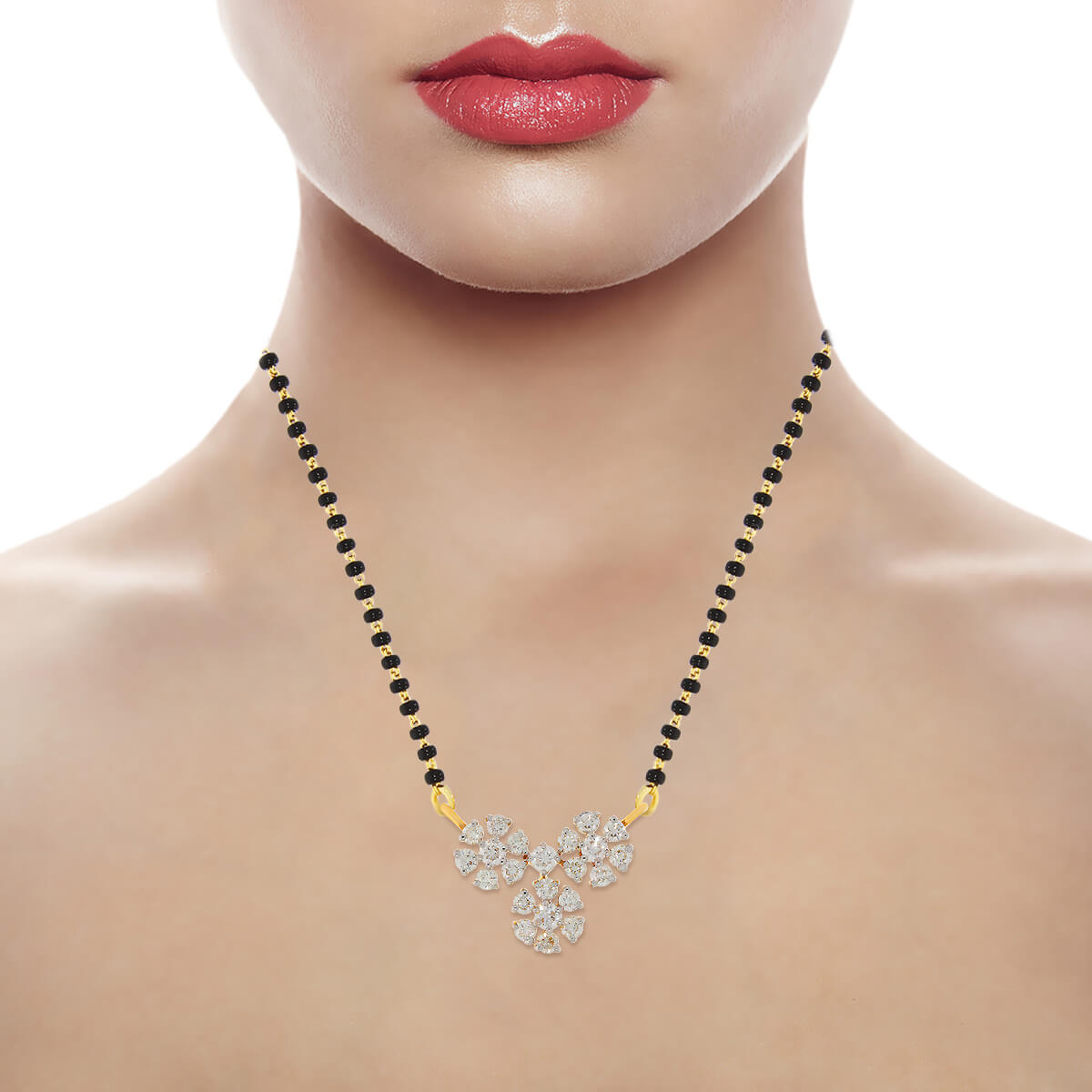 Enchanting Blossom Gold Tanmaniya Pendant