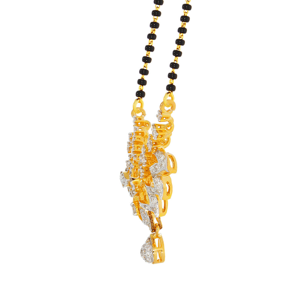 Stunning Paisley Grace Diamond Tanmaniya Pendant