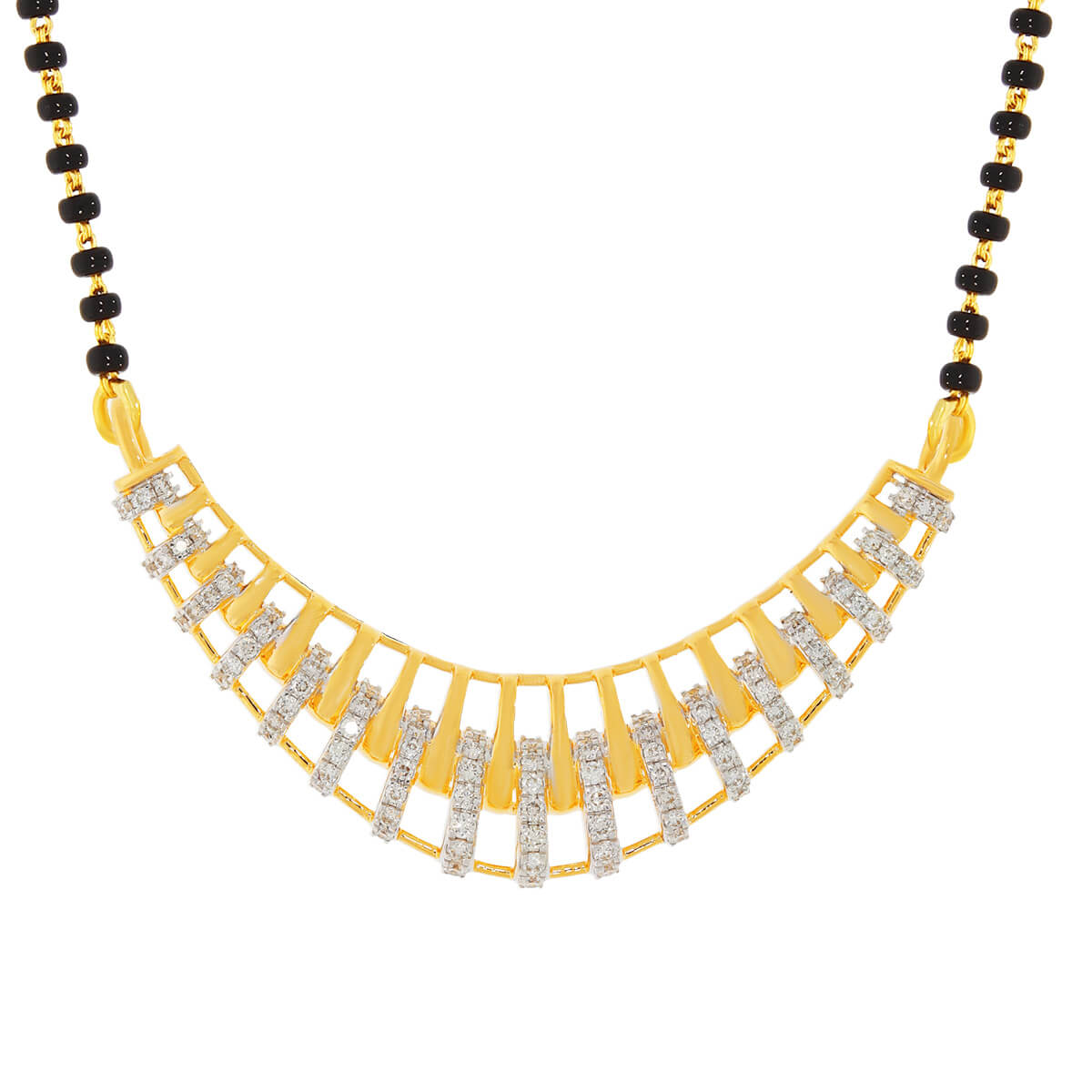 Contemporary Charm Gold Tanmaniya Pendant
