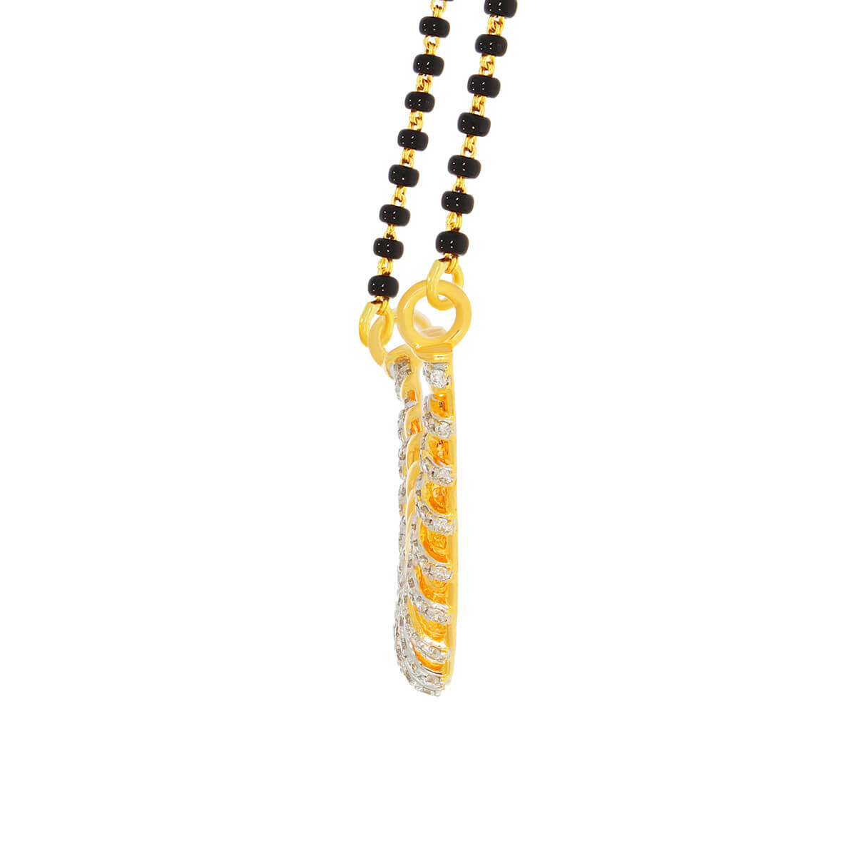 Contemporary Charm Gold Tanmaniya Pendant