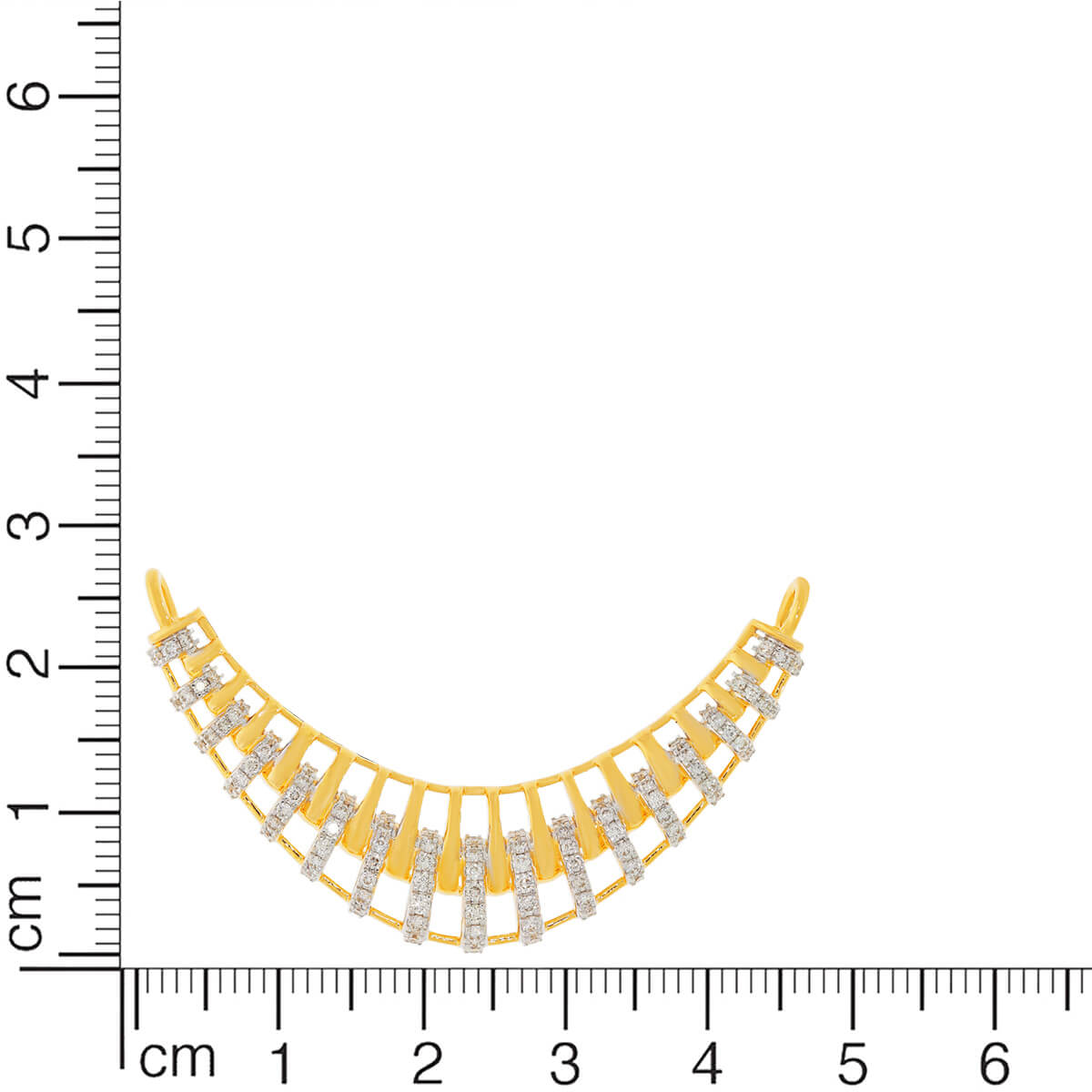 Contemporary Charm Gold Tanmaniya Pendant