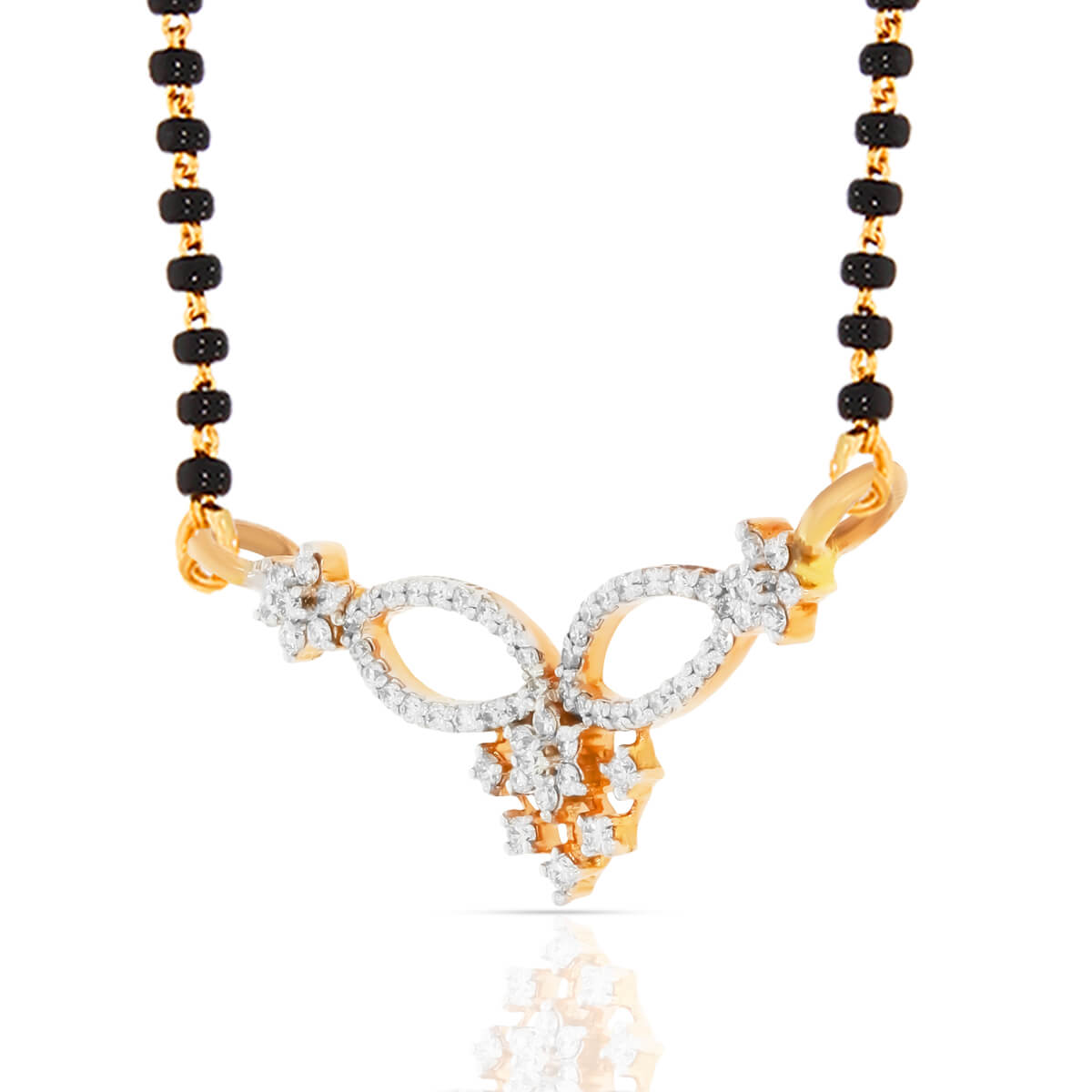 Dainty Flora Charm Diamond Tanmaniya Pendant