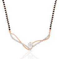 Swirling Elegance 18K Diamond Tanmaniya