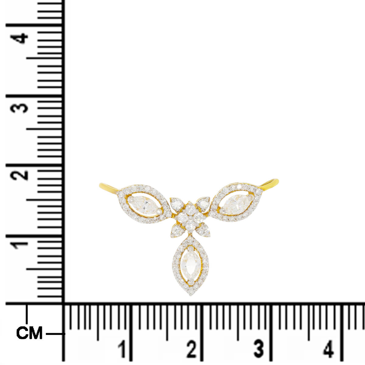 Majestic Radiance Diamond Tanmaniya Pendant