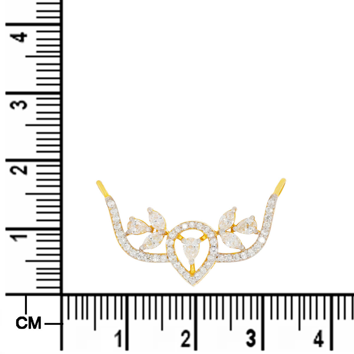 Alluring Radiance Diamond Tanmaniya Pendant