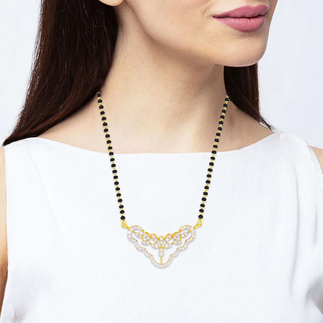 Modern Charm Diamond Tanmaniya Pendant