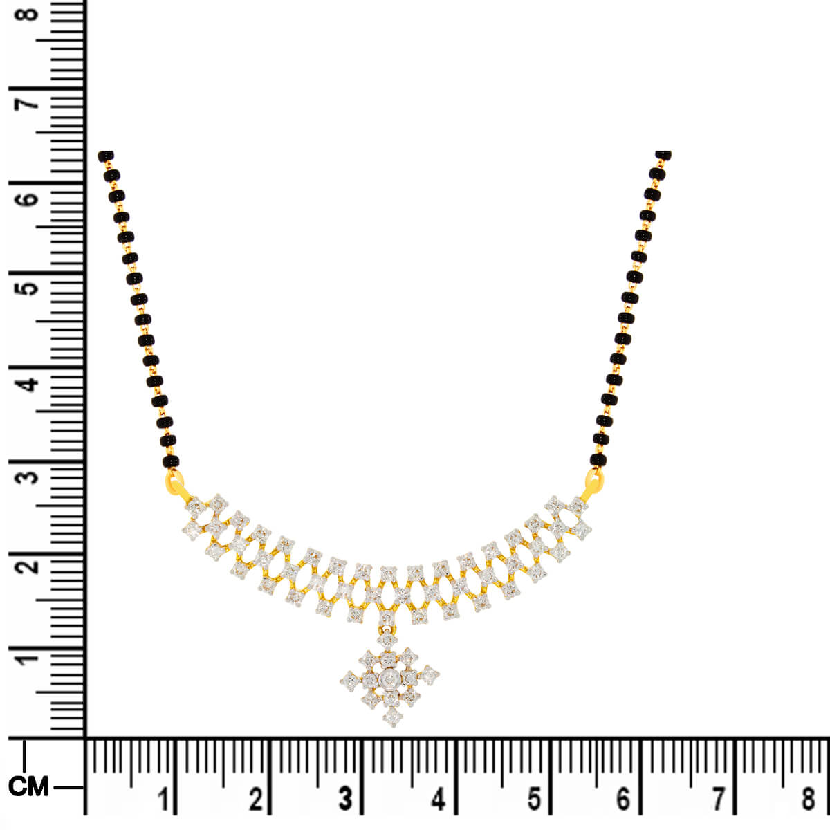 18K Alluring Foral Diamond Tanmaniya