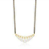 Classic Grace Diamond Short Mangalsutra 18K