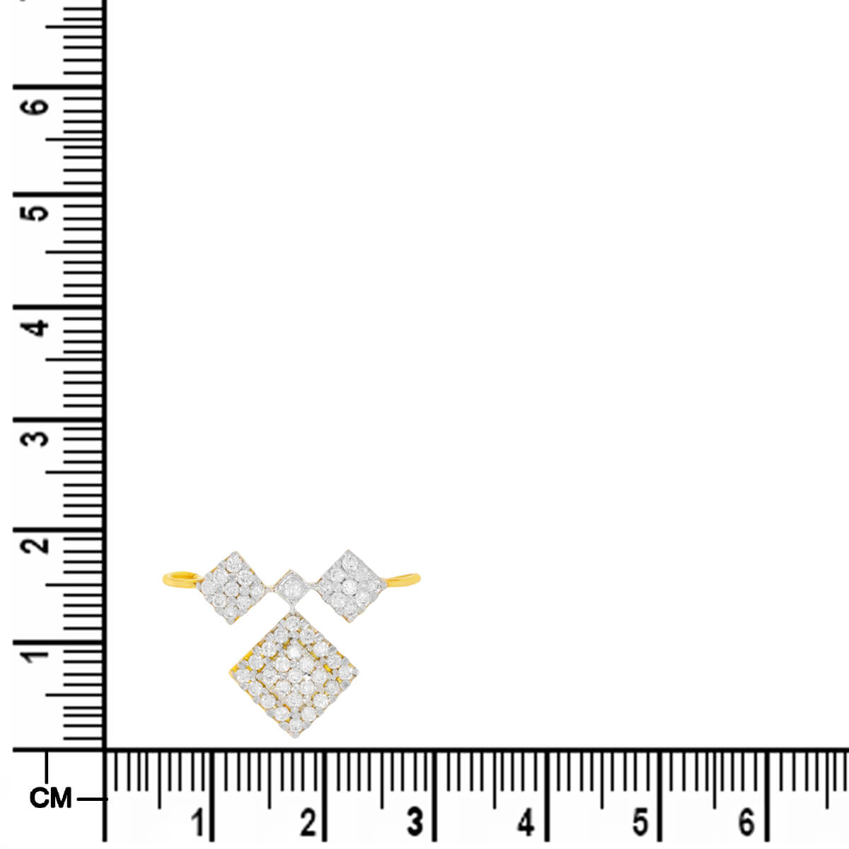 Delicate Dazzle Diamond Tanmaniya Pendant